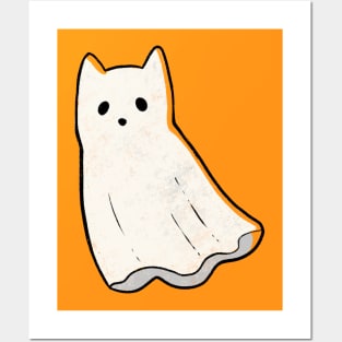 Ghost Cat Posters and Art